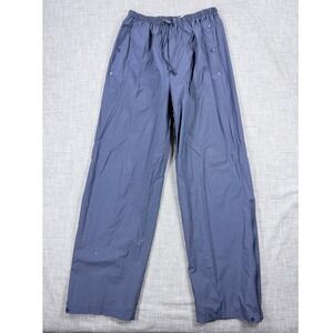 Stearns 8176 Navy Blue Waterproof Rain Pants Mens Medium PVC Nylon Outdoor